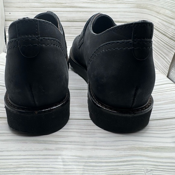NAOT BLACK LEATHER LOAFERS MADE IN ISRAEL size 40 W-9 M-7 - Picture 7 of 10